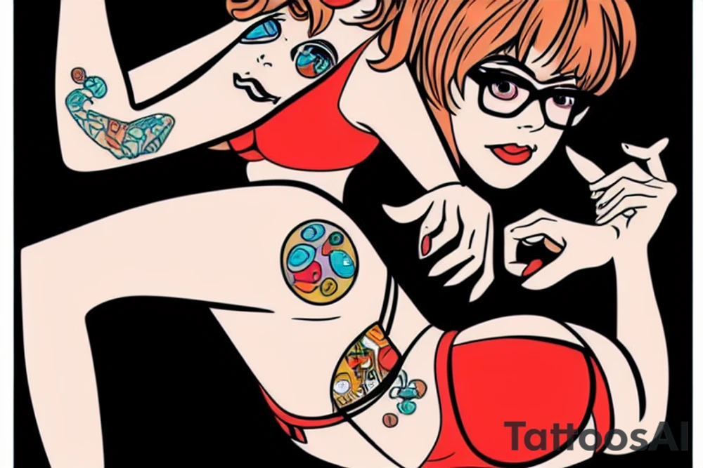 Velma Dinkley, sexy tattoo idea