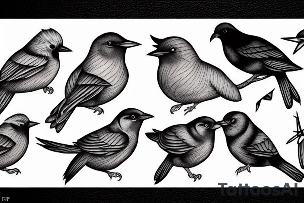 Bird tattoo idea
