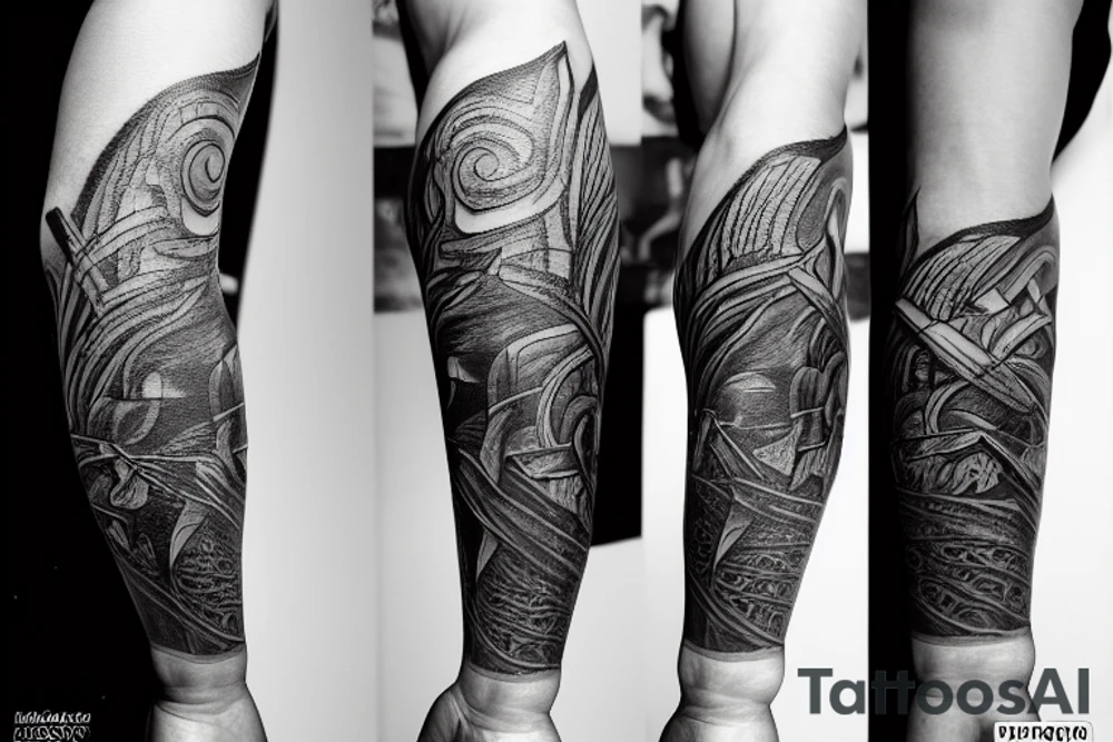 inner forearm tattoo in viking style with name "Mathias" and birthdate "11.06.19" tattoo idea