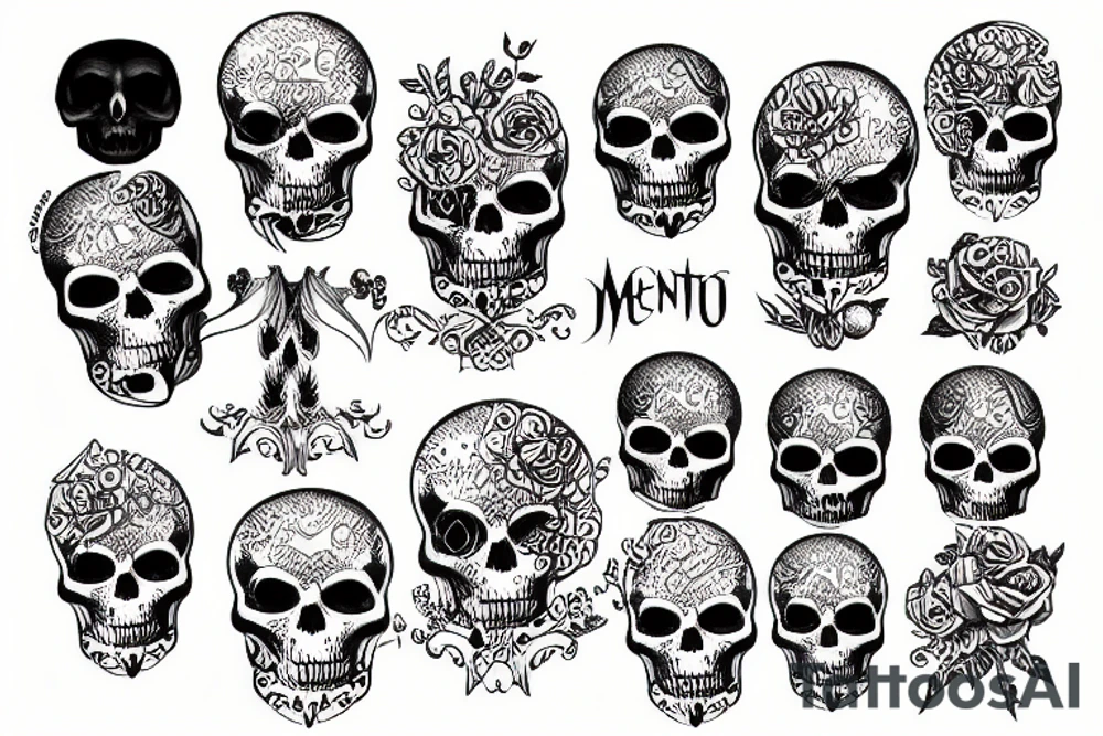 Memento Mori tattoo idea