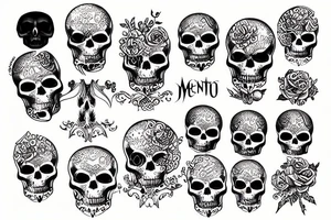 Memento Mori tattoo idea