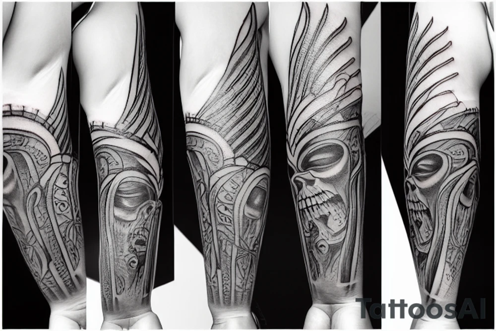 inner forearm tattoo in viking style with name "Mathias" and birthdate "11.06.19" tattoo idea