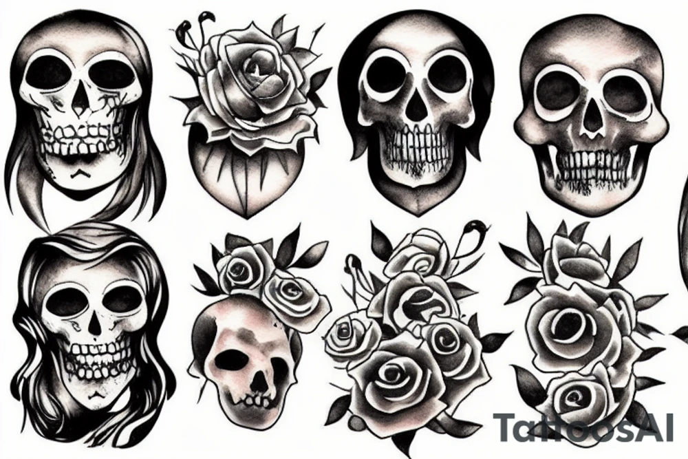 Memento Mori tattoo idea