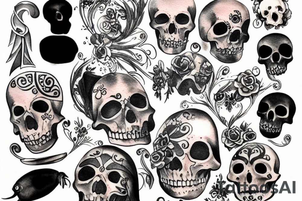 Memento Mori tattoo idea