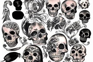 Memento Mori tattoo idea