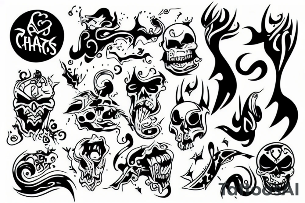 chaos tattoo idea