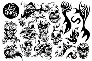 chaos tattoo idea
