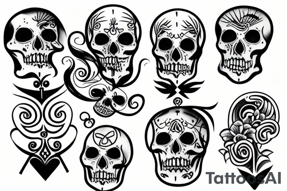 Memento Mori tattoo idea