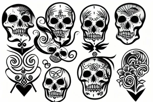 Memento Mori tattoo idea
