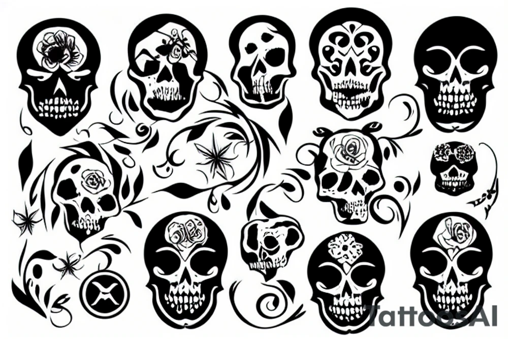 Memento Mori tattoo idea