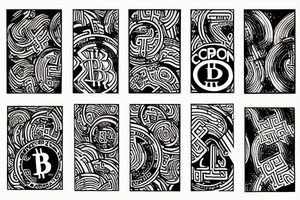 crypto thots tattoo idea