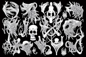 backbone like in house md series forefront tattoo idea
