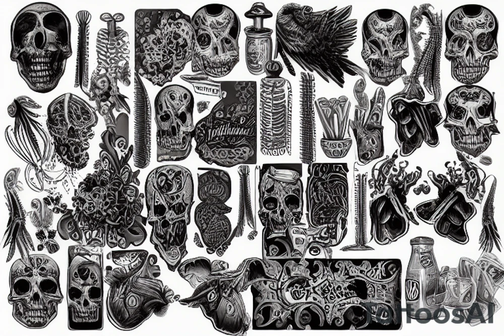 spine like in house md series forefront tattoo idea