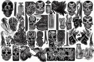 spine like in house md series forefront tattoo idea