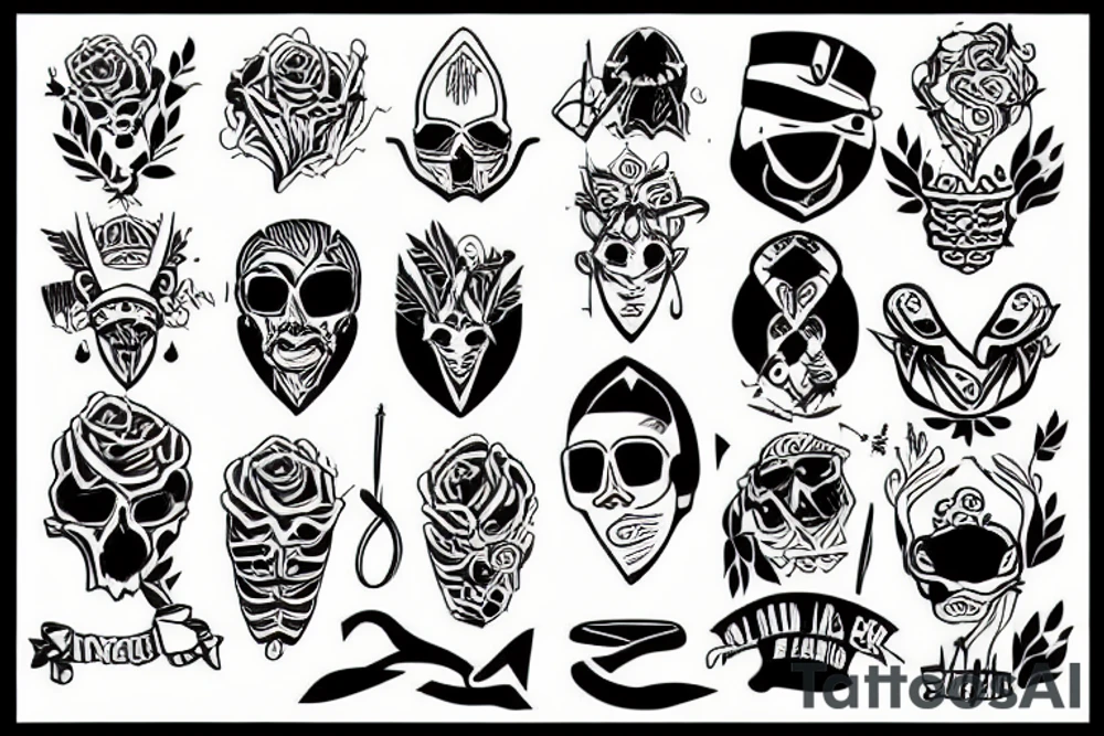 a random dude tattoo idea