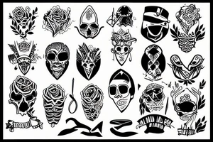 a random dude tattoo idea