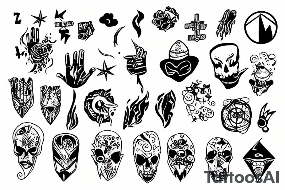 a random dude tattoo idea