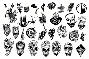a random dude tattoo idea
