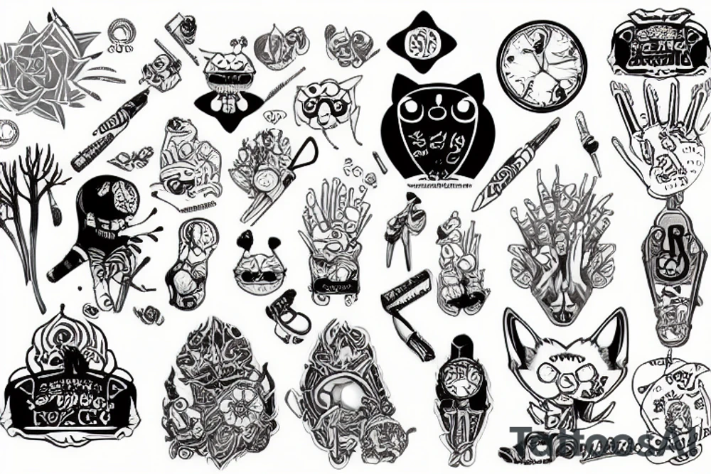 Type 1 Diabetic tattoo idea