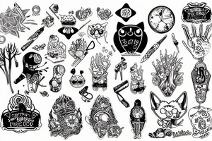 Type 1 Diabetic tattoo idea