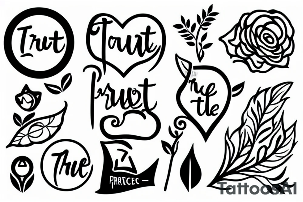 trust the process tattoo idea
