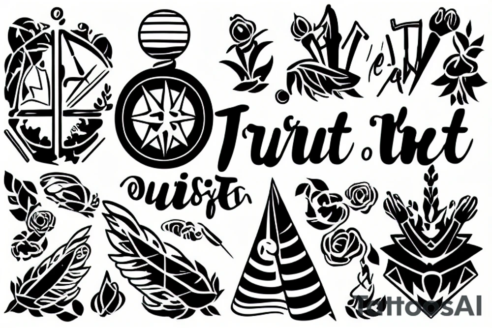 trust the process tattoo idea