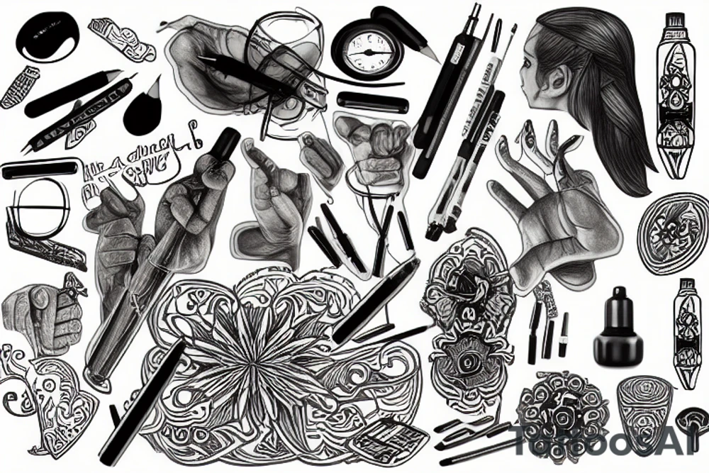 Type 1 Diabetic tattoo idea