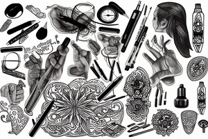 Type 1 Diabetic tattoo idea
