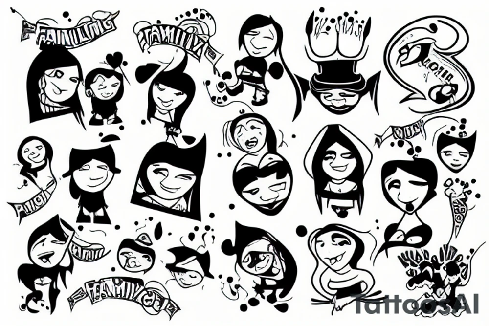 family tattoo idea