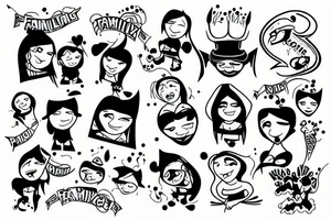 family tattoo idea