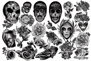 My wife's son tattoo idea