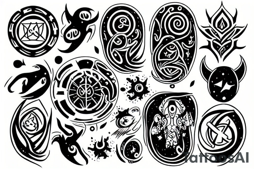 Zodiac tattoo idea
