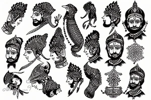 shivaji tattoo idea