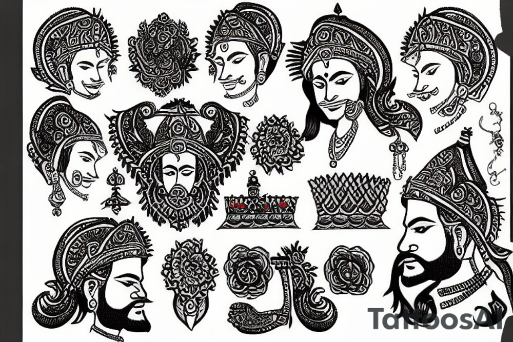 shivaji tattoo idea