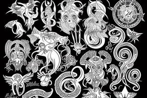 Zodiac tattoo idea