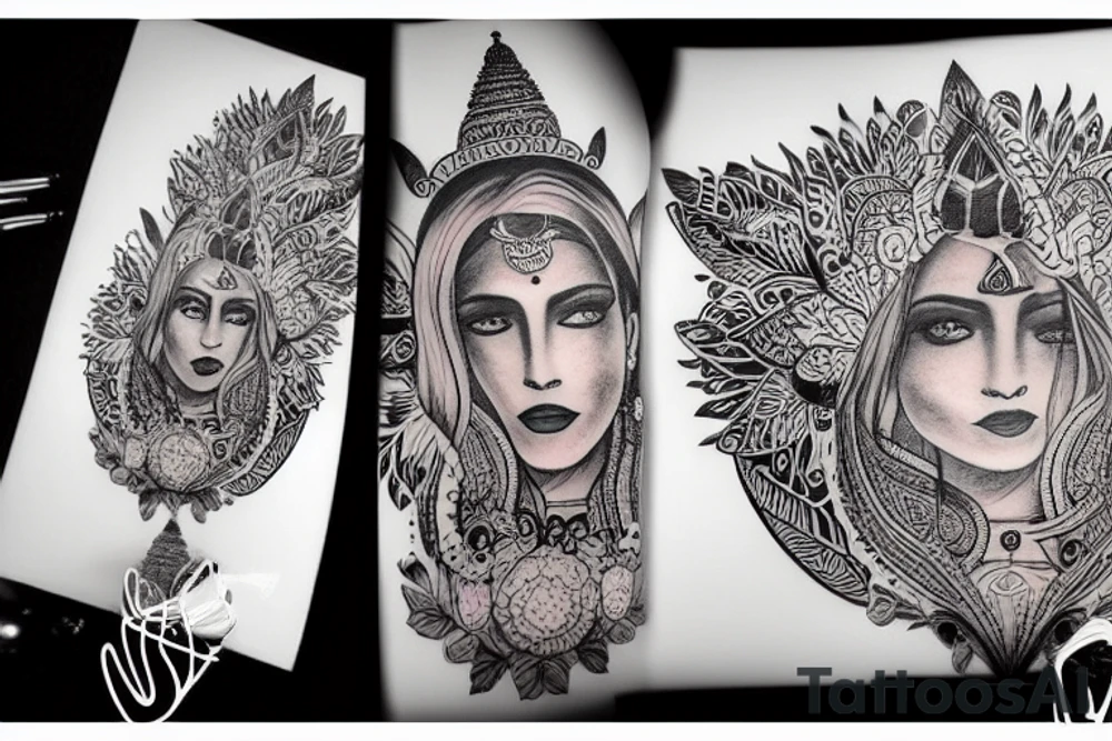 india car tattoo idea