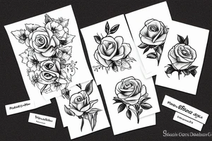 Yorkshire white rose tattoo idea