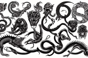ouroboros tattoo idea