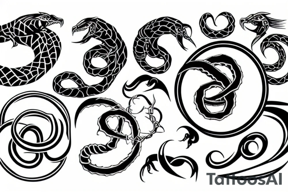 ouroboros tattoo idea