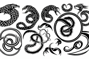 ouroboros tattoo idea