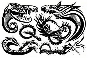 ouroboros tattoo idea