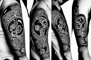 bull dancing in the stars tattoo idea