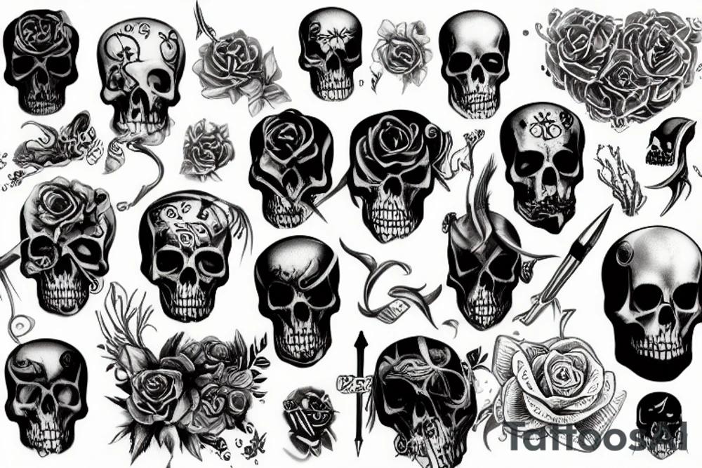 death tattoo idea