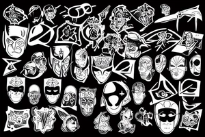 crime fighting technology tattoo idea