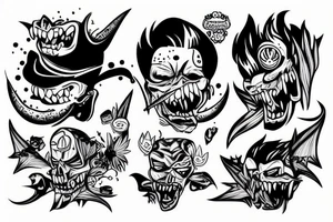 kocroach angry tattoo idea