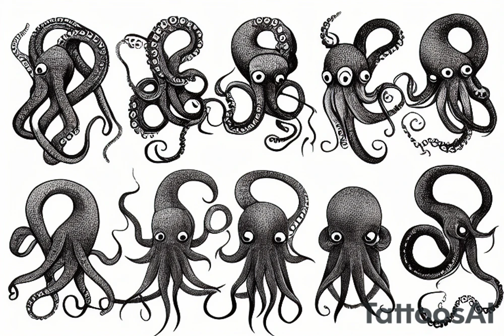Octopus philosophet tattoo idea