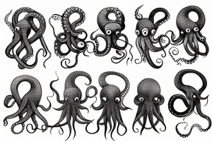 Octopus philosophet tattoo idea
