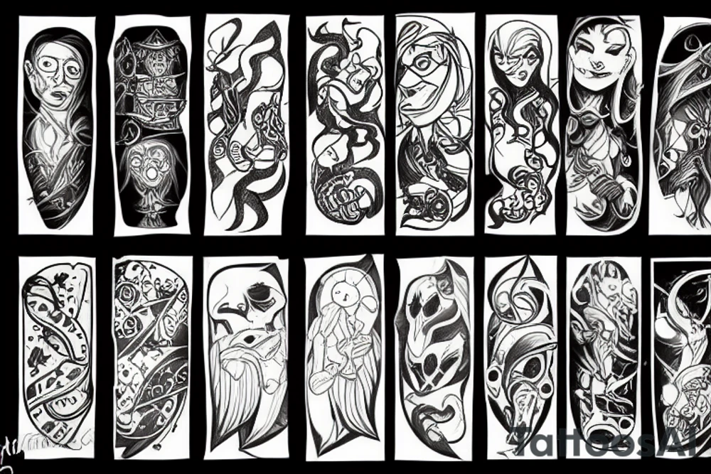 entropy universe tattoo idea