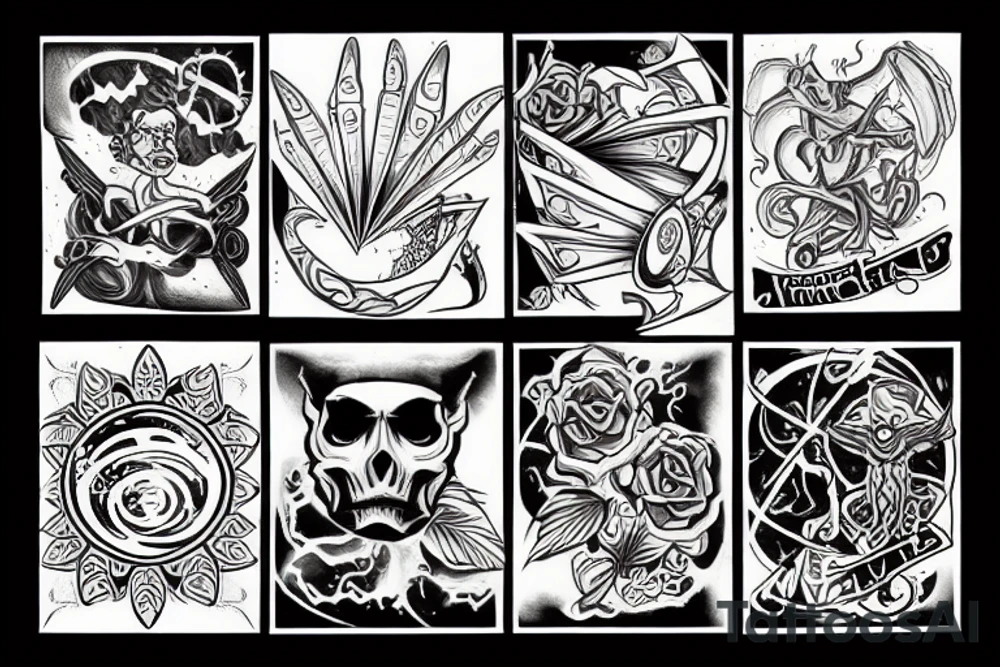 entropy universe tattoo idea