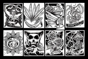 entropy universe tattoo idea